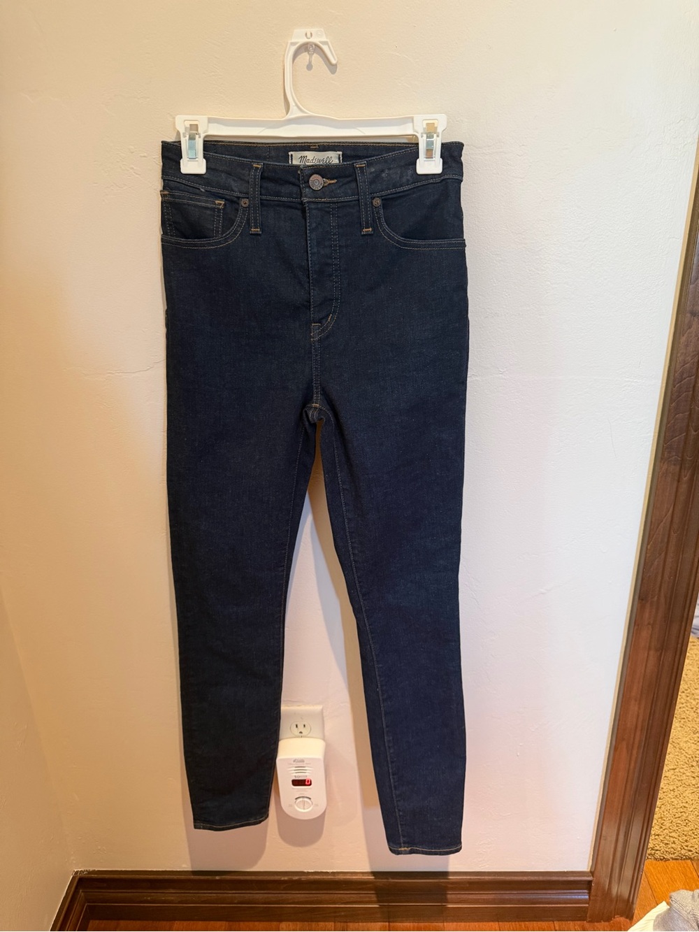 Madewell Skinny Jeans in Dark Indigo